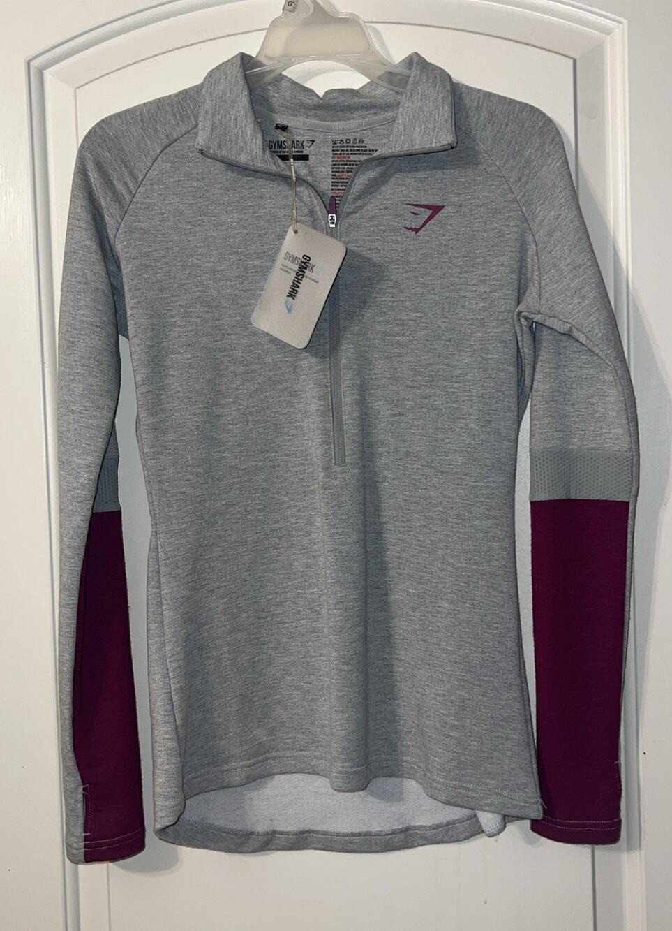 Gymshark Women's Quarter Zip Impulse Pullover Athleisure XS